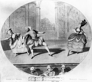 Une scène du ballet 